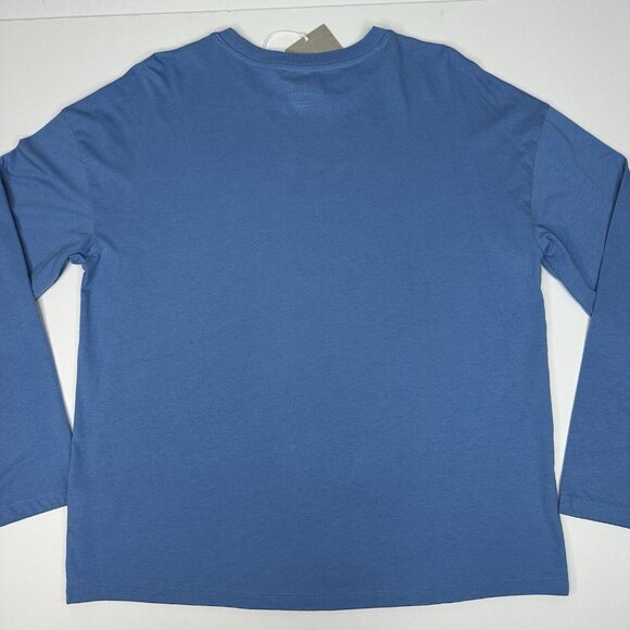 Everlane Women's NWT Bluebell The Relaxed Long Sleeve Organic Crew T-Shirt M/C43 - Picture 6 of 15